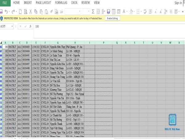 cách gỡ bỏ chế độ read only trong excel