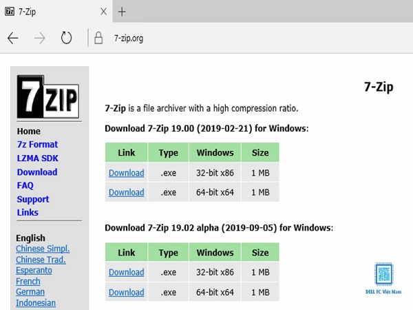 giải nén file zip