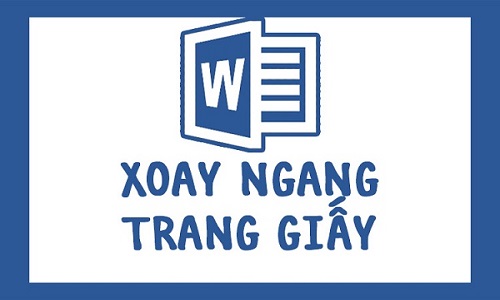xoay ngang 1 trang trong word dellfcvietnam