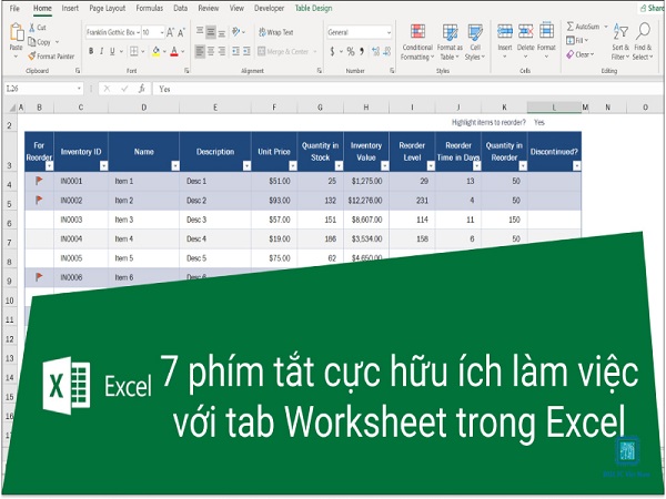 cac phim tat trong excel dellfcvietnam 3