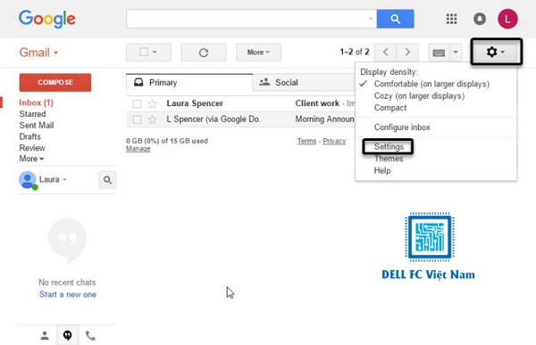cach thu hoi email da gui dellfcvietnam 1