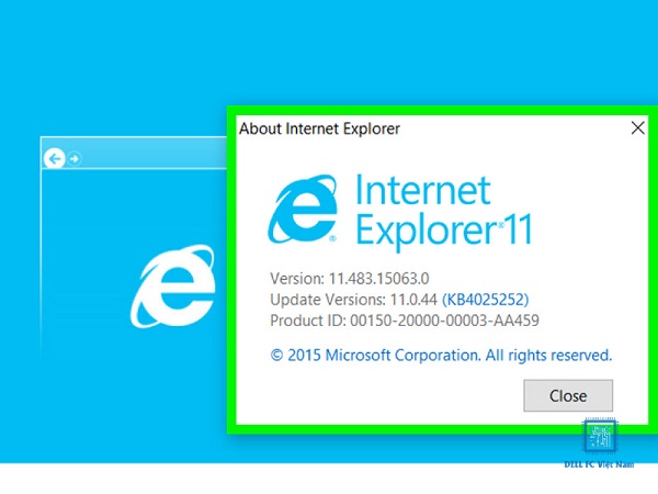 Hướng dẫn cách cài đặt Internet Explorer cho Win 10 chi tiết nhất 3 cai dat internet explorer cho win 10 dellfcvietnam 3