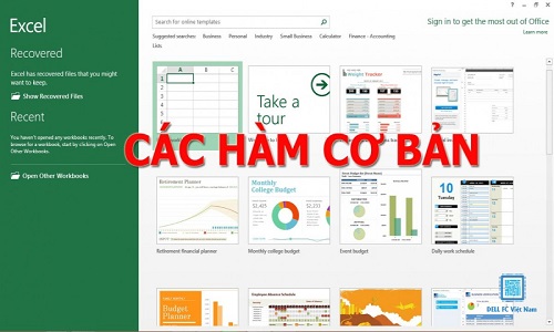 cac ham trong excel dellfcvietnam