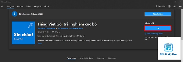 cài tiếng việt cho win 10