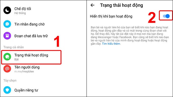 Hướng dẫn cách tắt trạng thái online trên Facebook đơn giản nhất 6 tat trang thai online tren facebook dellfcvietnam 10
