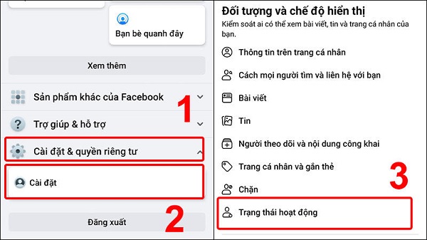 Hướng dẫn cách tắt trạng thái online trên Facebook đơn giản nhất 2 tat trang thai online tren facebook dellfcvietnam 6