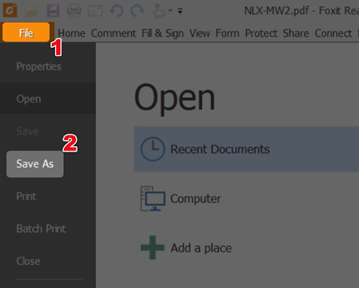 xoay file pdf