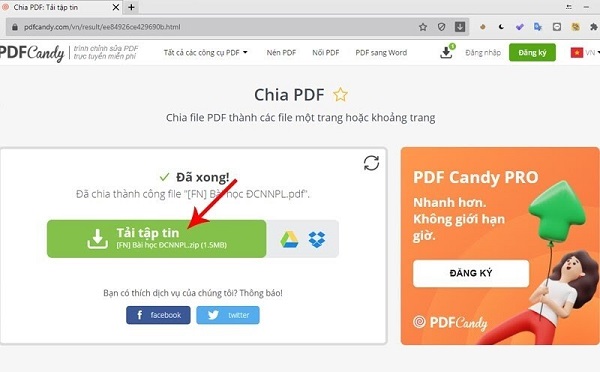 cách cắt file pdf