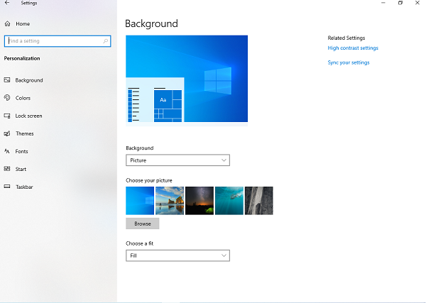lam trong suot thanh taskbar win 10 dellfcvietnam 3