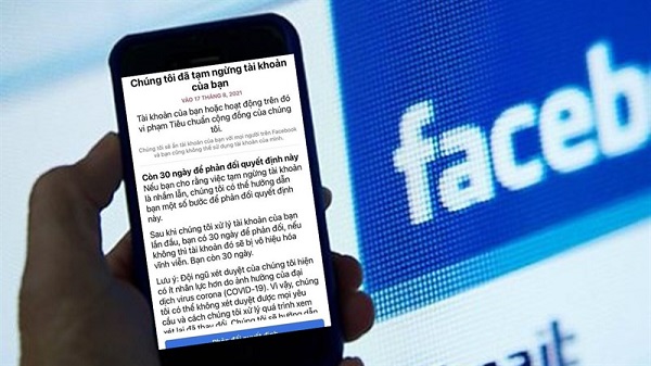 Nguyên nhân và cách khôi phục tài khoản Facebook bị vô hiệu hóa 2 tai khoan facebook bi vo hieu hoa dellfcvietnam 2