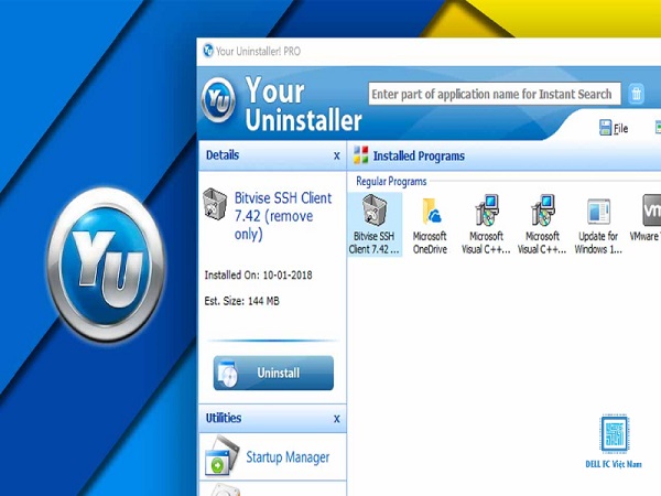 Tải Your Uninstaller Full - Phần mềm gỡ cài đặt tốt nhất 2023 1 your uninstaller dellfcvietnam 1