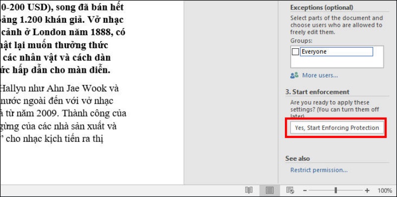 dat mat khau cho file word congngheaz 12