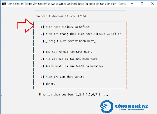 Hướng dẫn cách Active Office 2013 vĩnh viễn thành công 100% 14 cach active office 2013 bang aio tool congngheaz 1