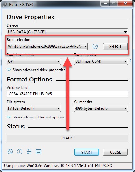 cach cai win 10 bang usb congngheaz 1