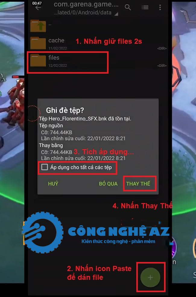 cai dat mod skin lien quan mua 23 v1 cho android congngheaz 3