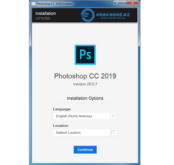cach cai dat photoshop cc 2019 full active congngheaz 1