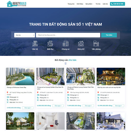 theme wordpress bat dong san 1