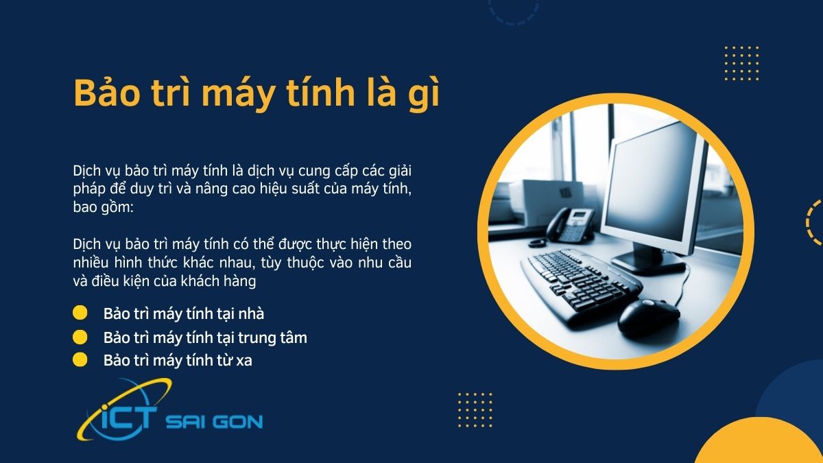 bao tri may tinh la gi
