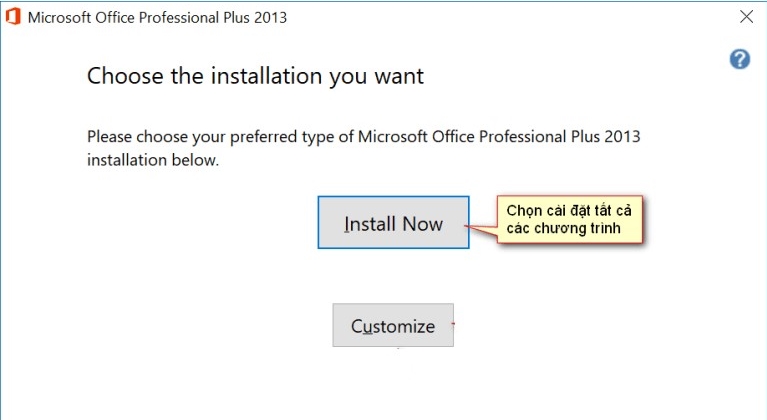 huong dan cai dat office 2013 professional plus congngheaz
