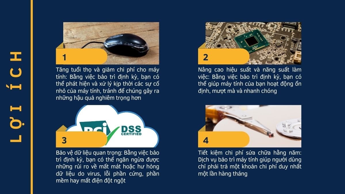 ich loi cua viet bao tri may tinh