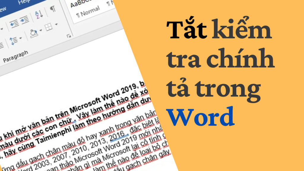Tat kiem tra chinh ta trong Word