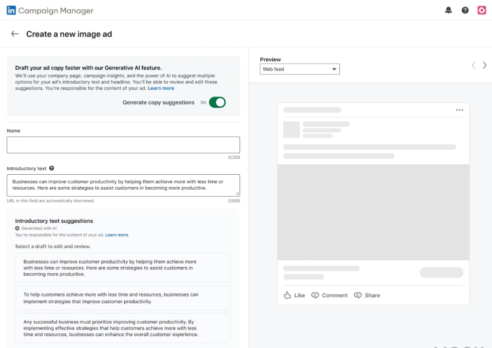 linkedin la mang xa hoi tiep theo cung cap cong cu ai cho quang cao congngheaz