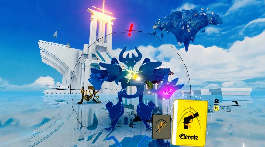 neon white tro choi platformer toc do cao se den