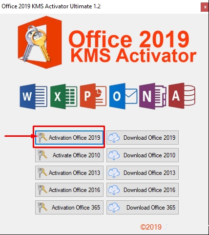 Huong dan active Office 2019 KMS Activator Ultimate congngheaz