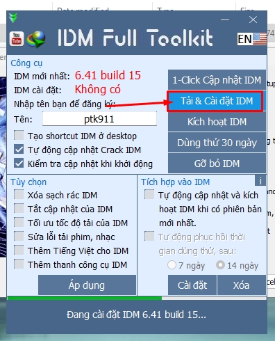 huong dan cai dat idm toolkit 4 7 congngheaz