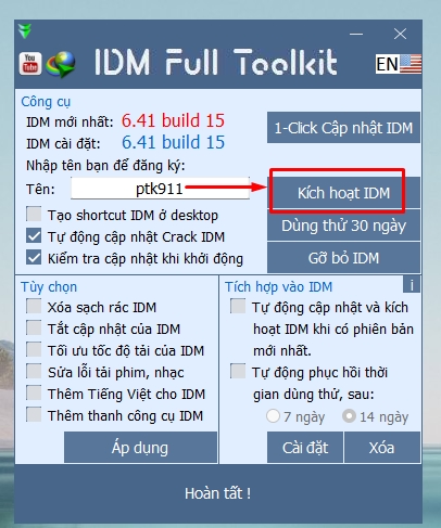 huong dan cai dat idm toolkit 4 7 congngheaz 1