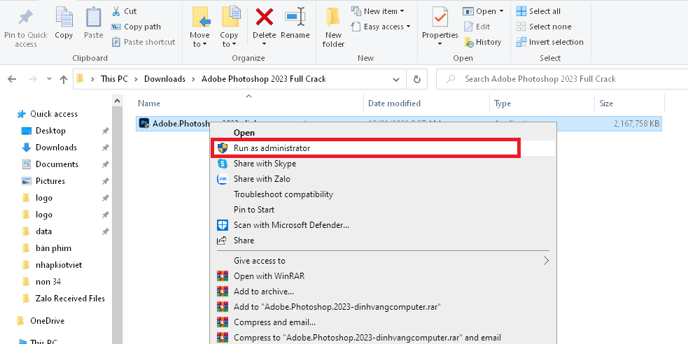 Tải Adobe Photoshop 2023 Full + Hướng dẫn cài đặt chi tiết 4 tai adobe photoshop 2023 full huong dan cai dat chi tiet congngheaz